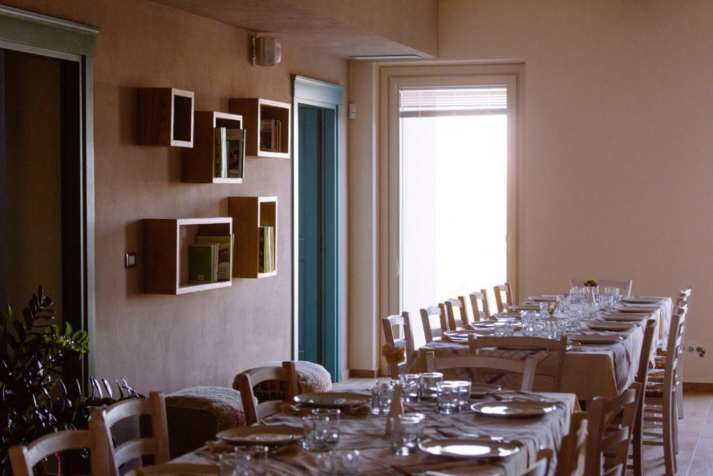Restaurace v ubytování Agriturismo Castelli In Aria