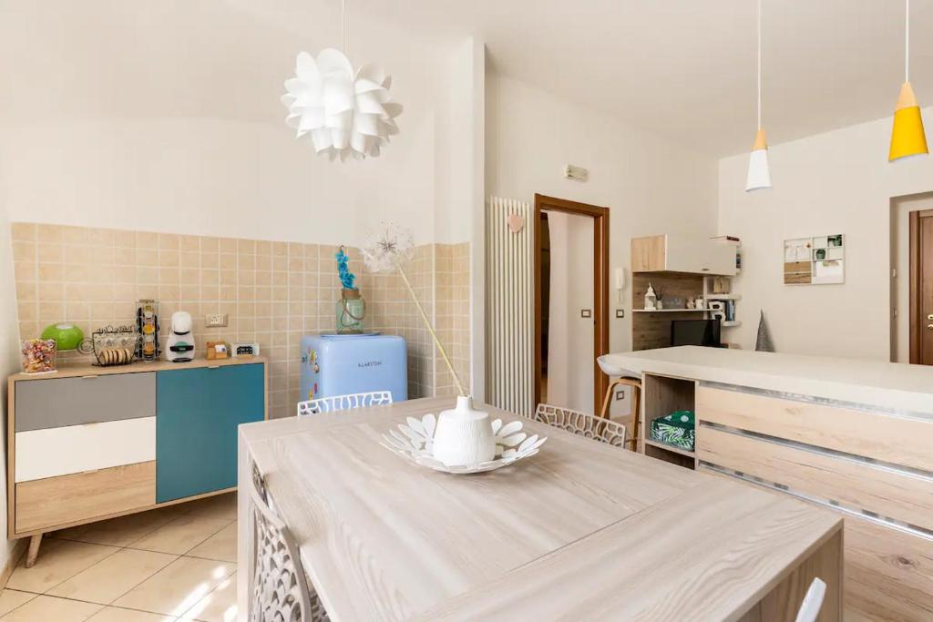 Kuchyň nebo kuchyňský kout v ubytování Piccola Venezia - Borgo Valsugana