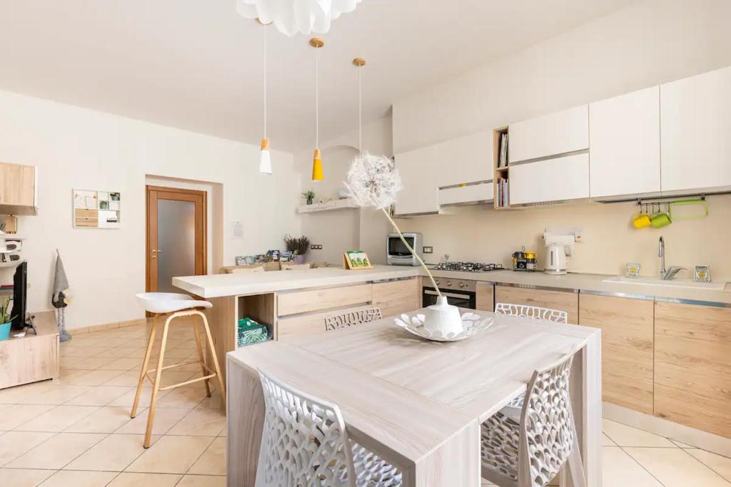 Kuchyň nebo kuchyňský kout v ubytování Piccola Venezia - Borgo Valsugana