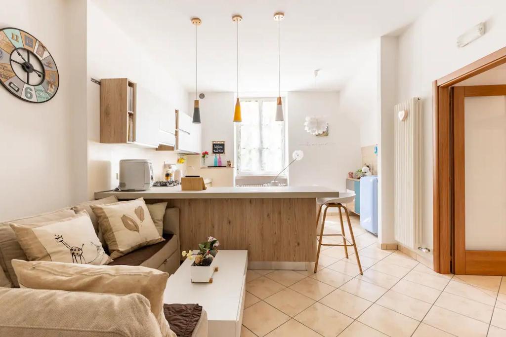 Kuchyň nebo kuchyňský kout v ubytování Piccola Venezia - Borgo Valsugana