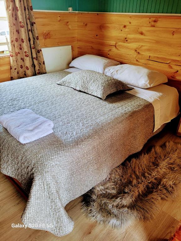 Postel nebo postele na pokoji v ubytování Alojamientos La Casita del Centro
