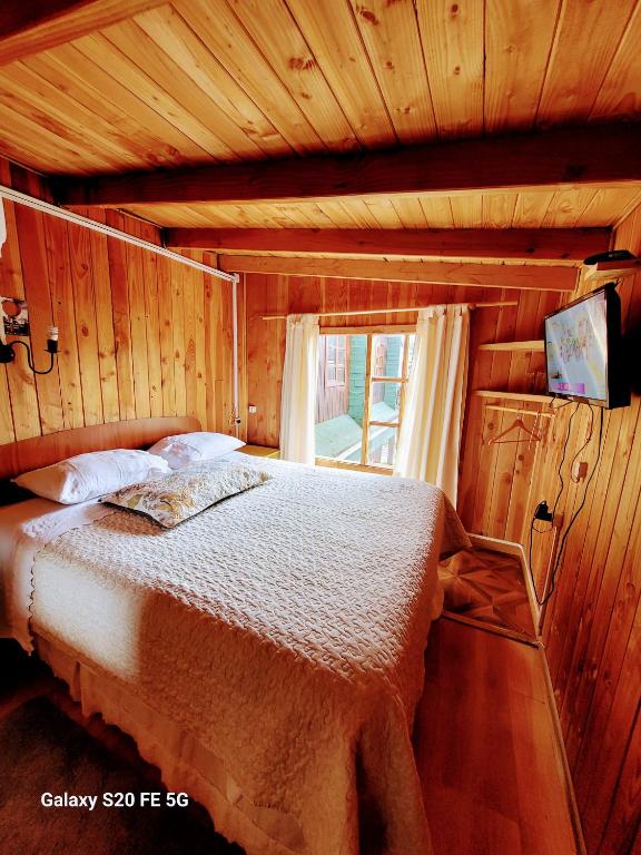 TV a/nebo společenská místnost v ubytování Alojamientos La Casita del Centro