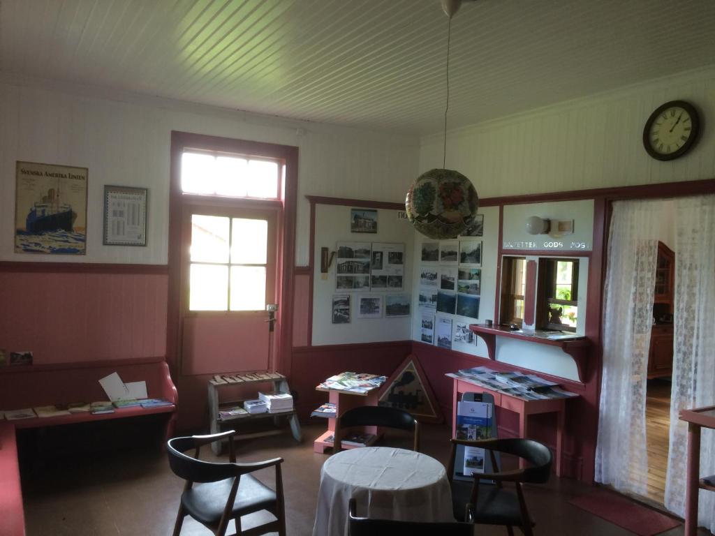 Posezení v ubytování Station Sågen