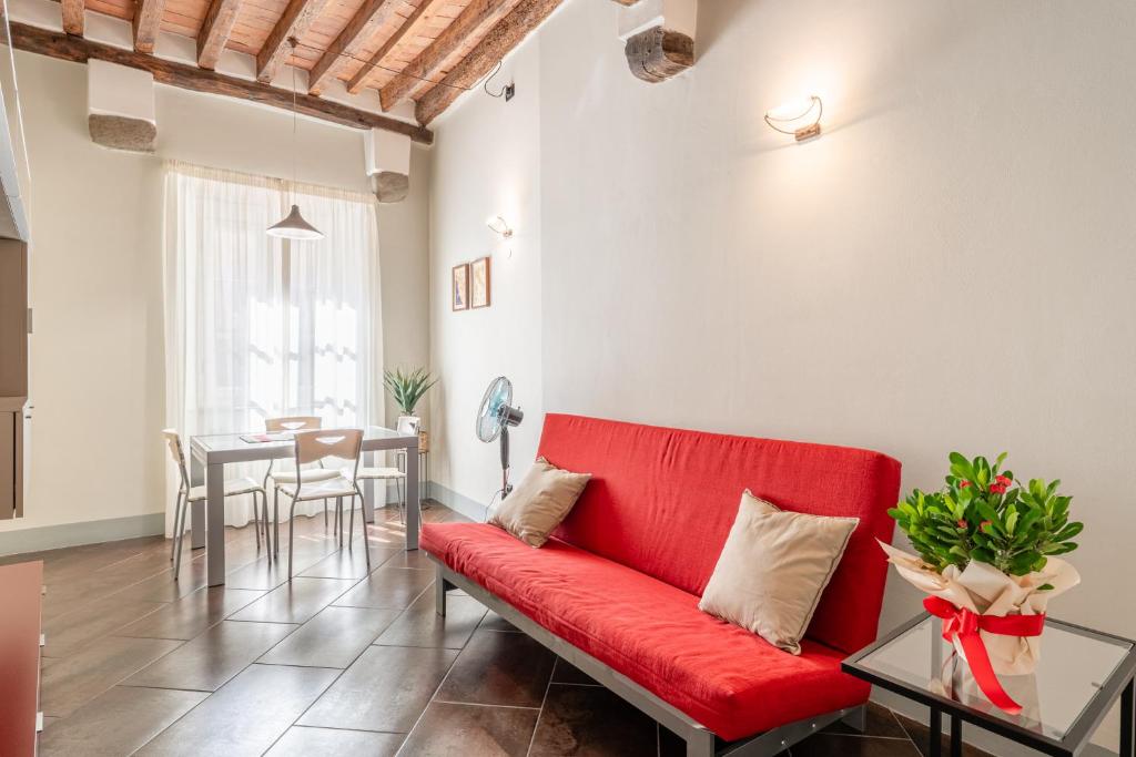 Χώρος καθιστικού στο Apartment San Giorgio B - Lucca