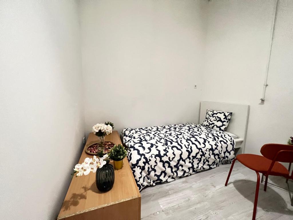 Posezení v ubytování Baross Apartment with Convenience and Style