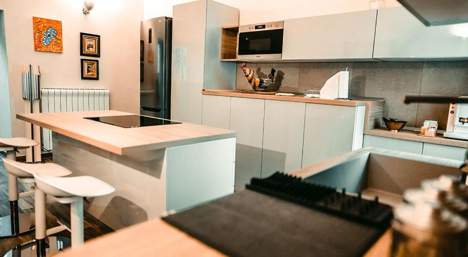 Kuchyň nebo kuchyňský kout v ubytování Domus Antica