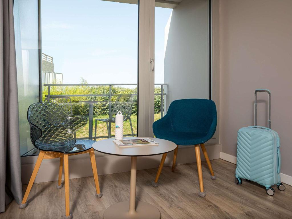 Balkón nebo terasa v ubytování ibis Thalassa Le Touquet