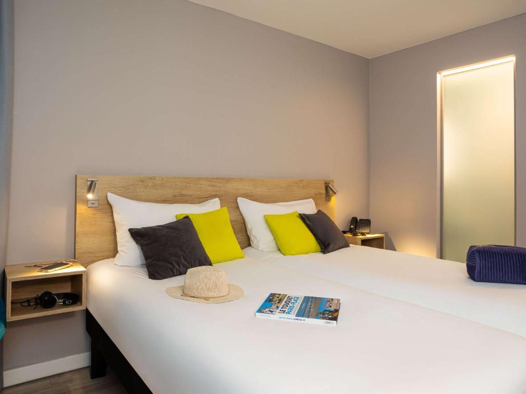 Postel nebo postele na pokoji v ubytování ibis Thalassa Le Touquet