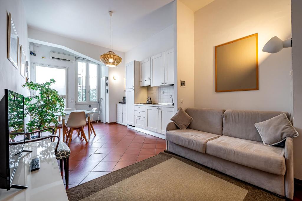 Posezení v ubytování Roommo Cimabue