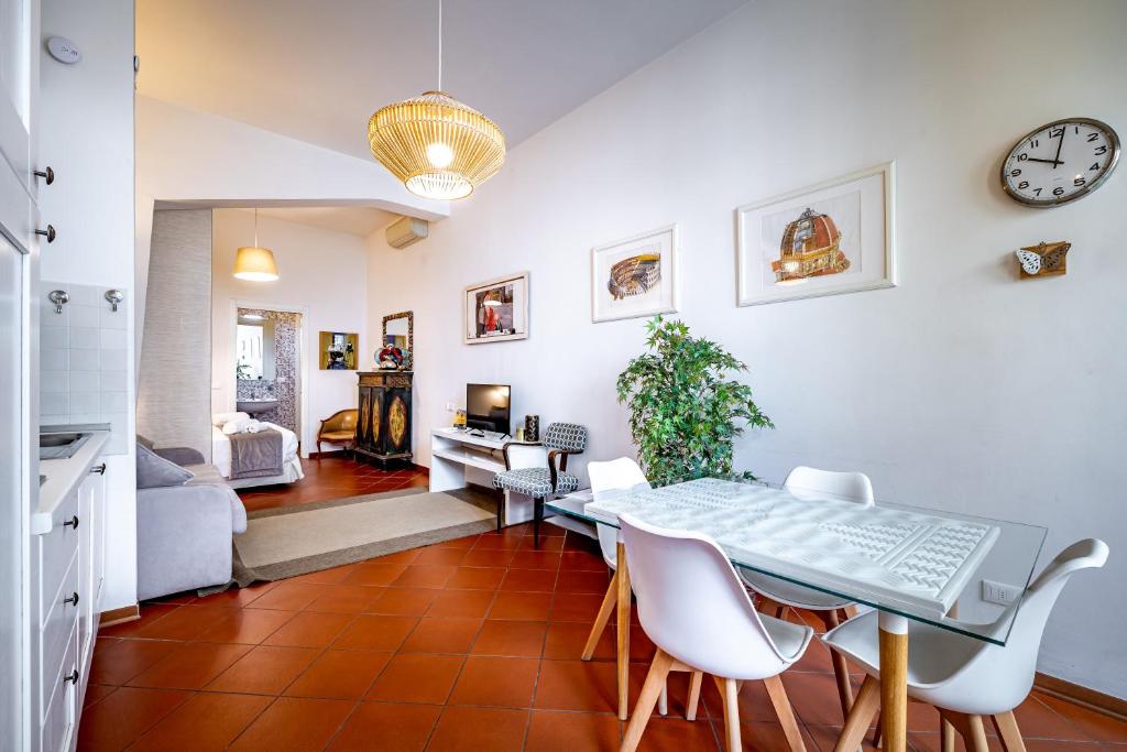 Posezení v ubytování Roommo Cimabue