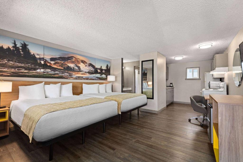 Days Inn by Wyndham Lakewood South Tacoma - Studio Avec 2 Lits Doubles - Non-Fumeurs