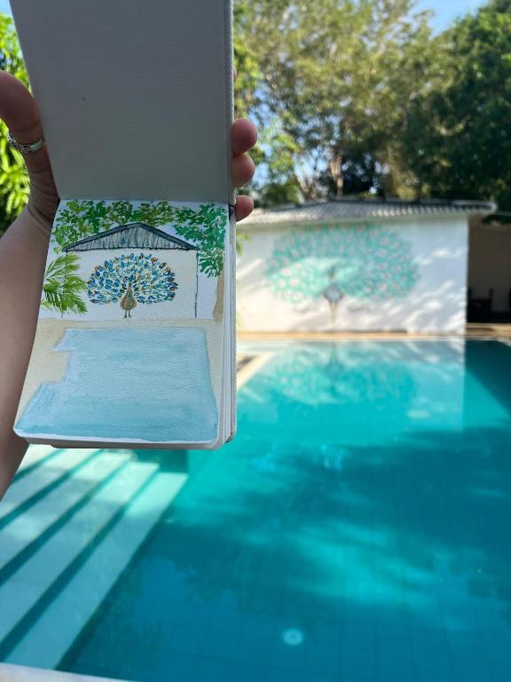 Bazén v ubytování Sapphire Garden Hotel nebo v jeho okolí