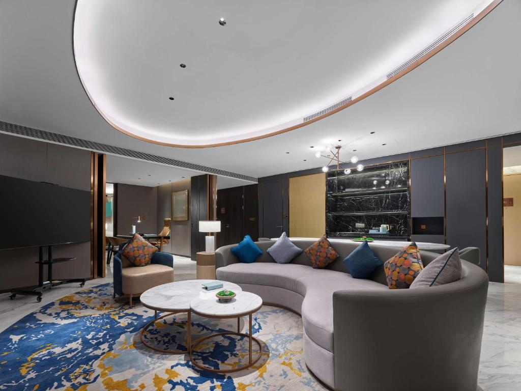 Posezení v ubytování Doubletree By Hilton Nanning Wuxiang