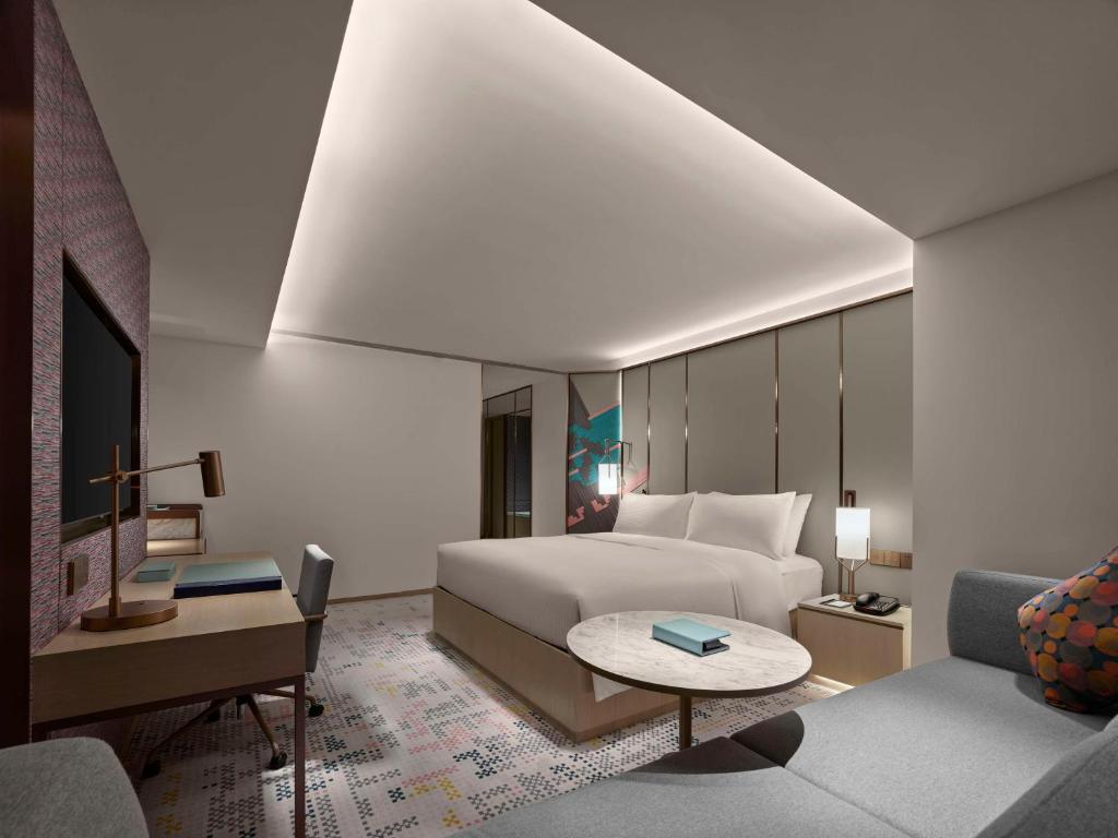 Posezení v ubytování Doubletree By Hilton Nanning Wuxiang