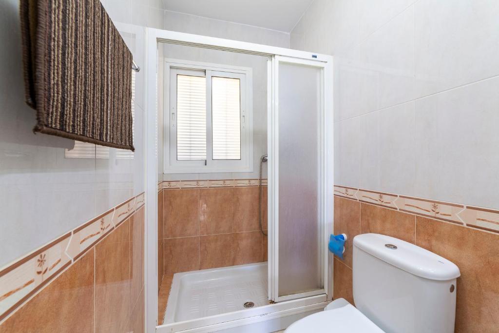 A bathroom at Gaviotas 4