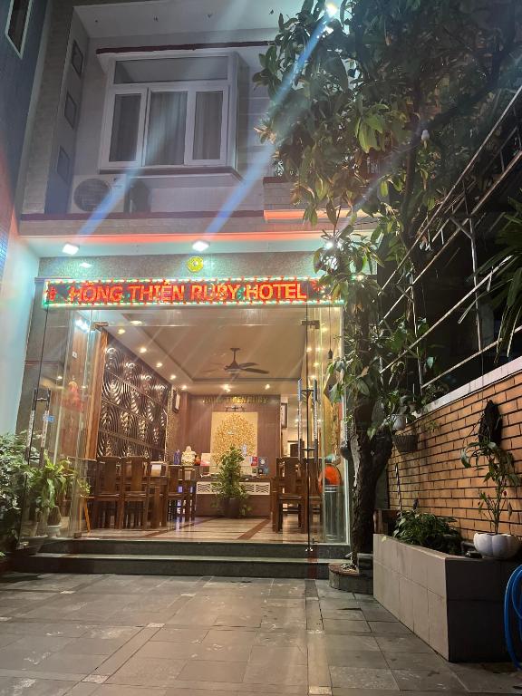 Exteriér nebo vchod ubytování Hong Thien Ruby Hotel