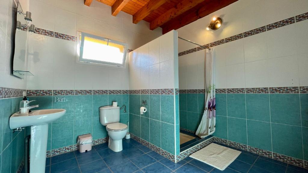 Koupelna v ubytování Villa Clairol