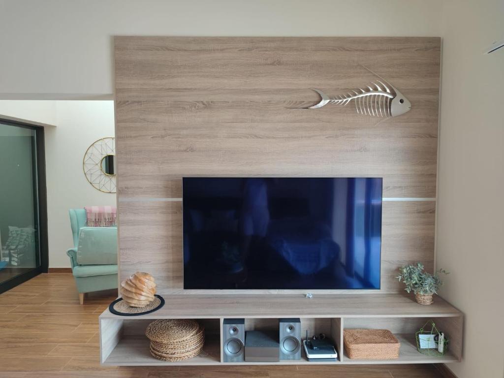 TV a/nebo společenská místnost v ubytování VILLA DREAMS - VILLAS LA ESTANCIA -