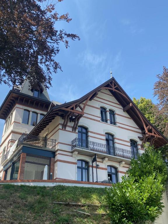Budova, kde se bed and breakfast nachází