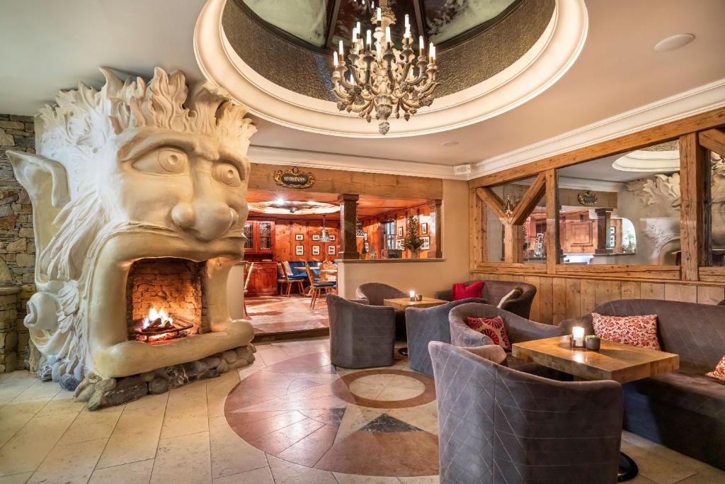 Posezení v ubytování Kesselspitze Hotel & Chalet, Valamar Collection