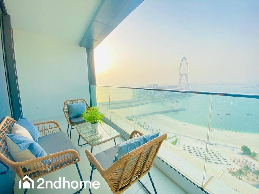 Balkón nebo terasa v ubytování 2ndhome - Address Beach Residence - Ain Dubai View