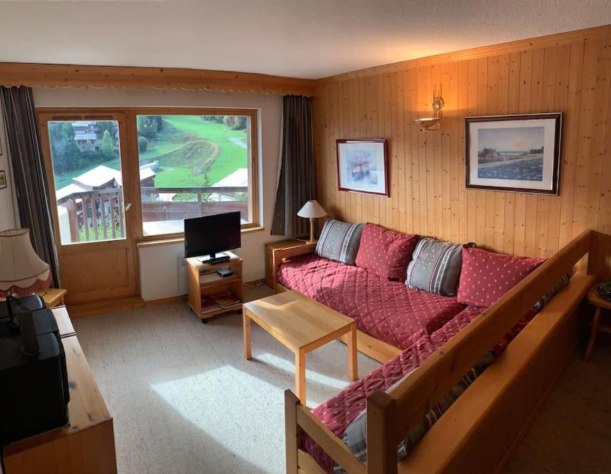 Χώρος καθιστικού στο Résidence Atrey 205 Clés Blanches Courchevel