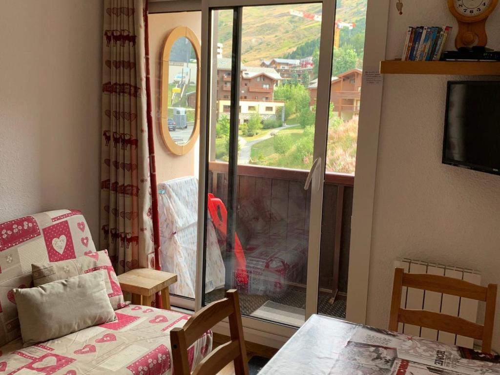 Studio avec Cabine aux Pieds des Pistes, Animaux Admis - FR-1-574-27
