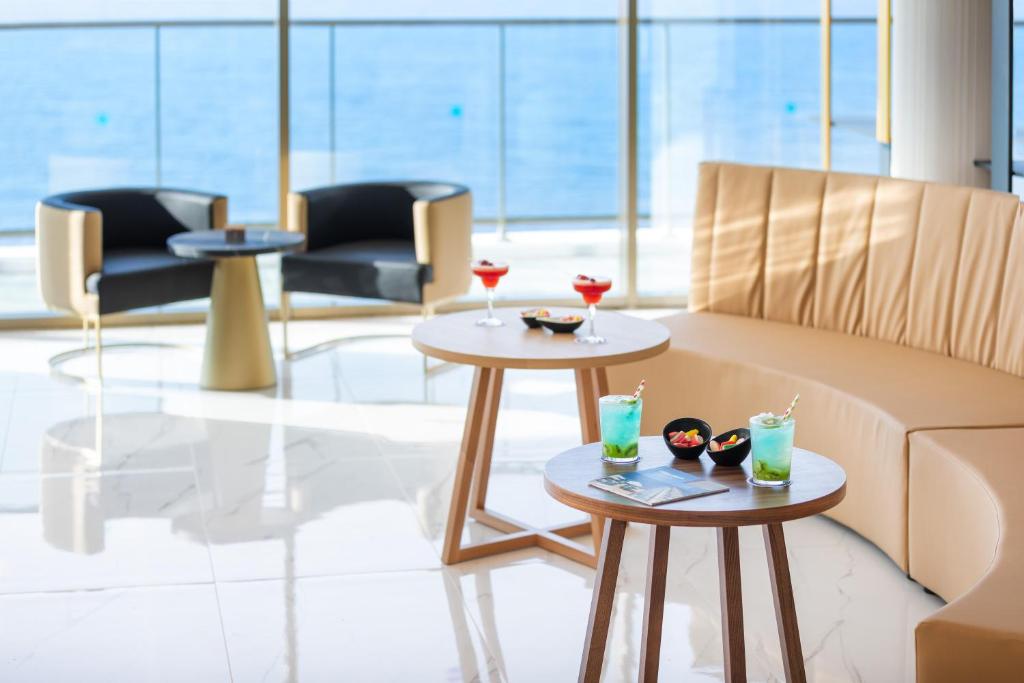 Nápoje v ubytování Hotel Best Semiramis