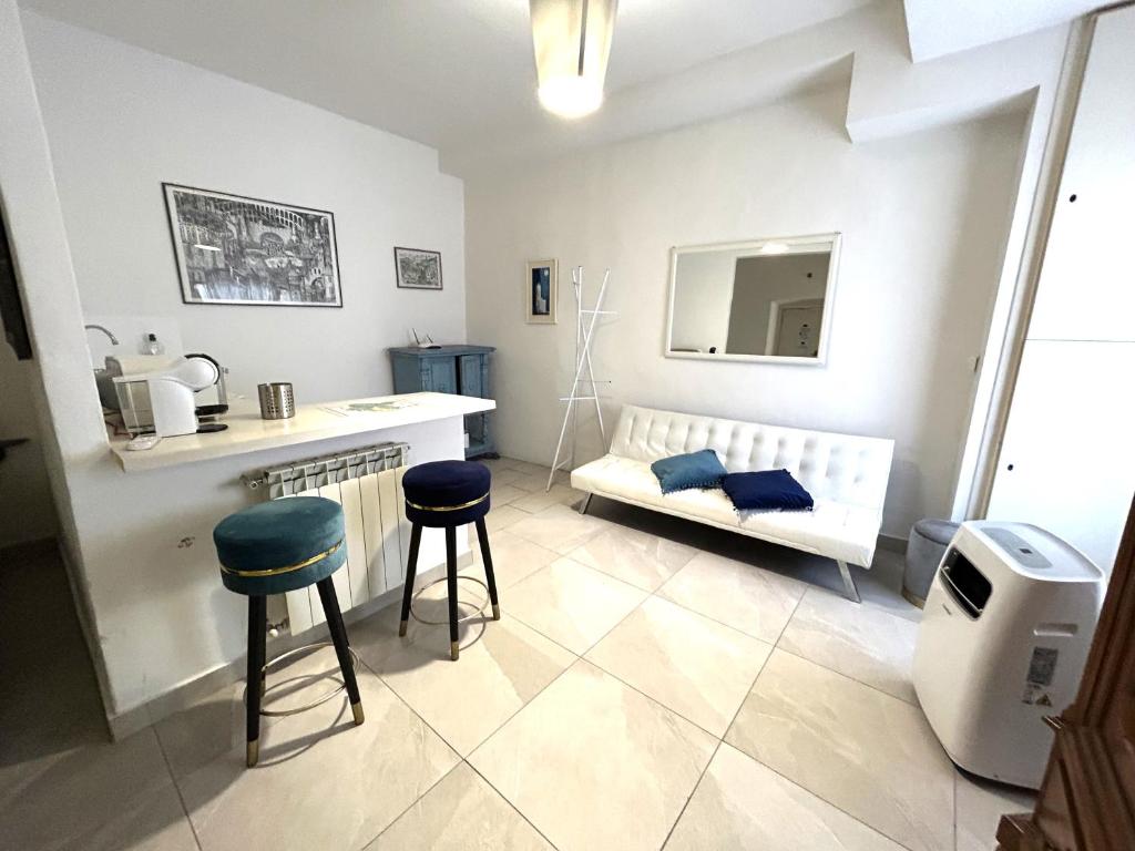 Llit o llits en una habitació de Allegra Toscana - Affittacamere Guest house Arezzo