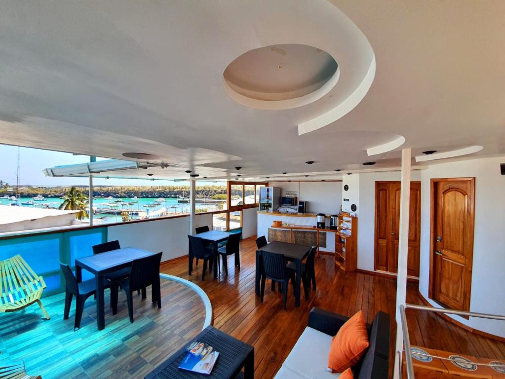 Posezení v ubytování Casa Ocean Pier