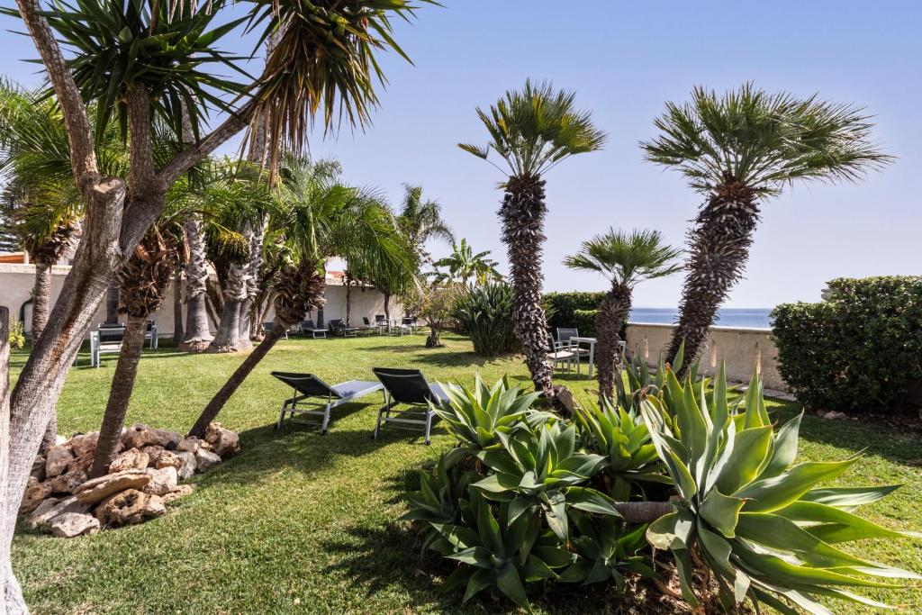 Zahrada ubytování B&B La terrazza sul mare