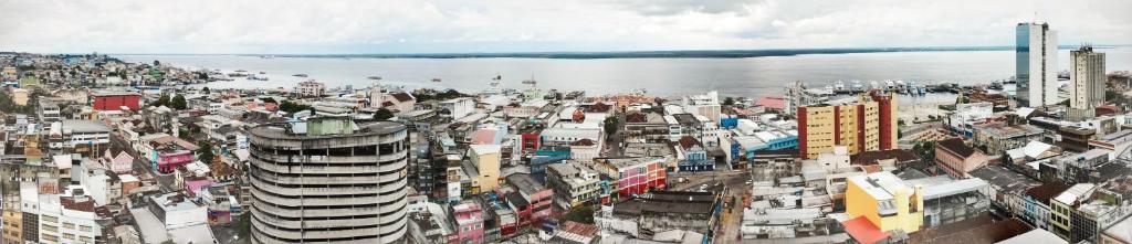 Nespecifikovaný výhled na destinaci Manaus nebo výhled na město při pohledu z hotelu