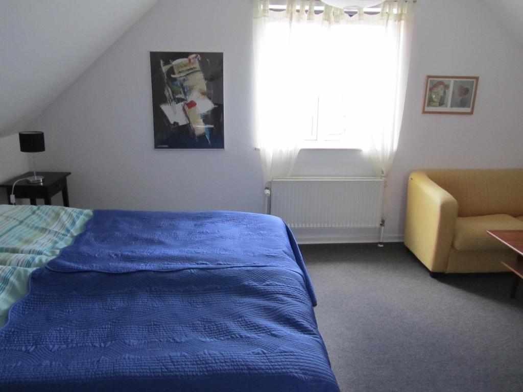 Postel nebo postele na pokoji v ubytování Hannas B&B - 51 m2