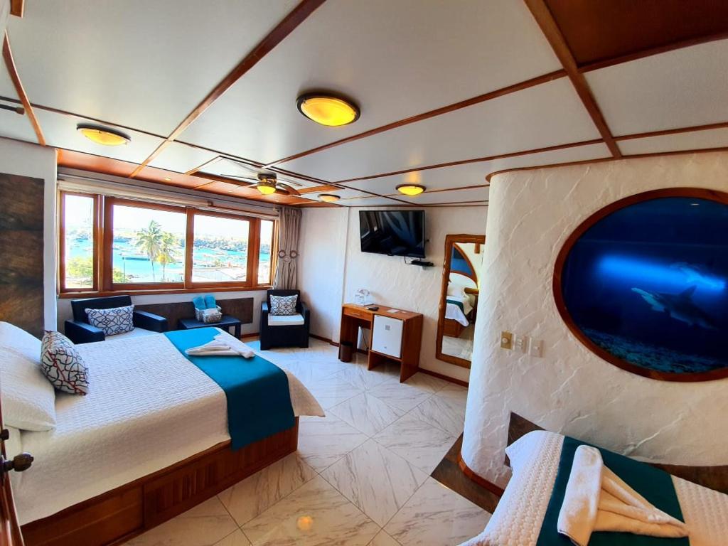 Postel nebo postele na pokoji v ubytování Casa Ocean Pier
