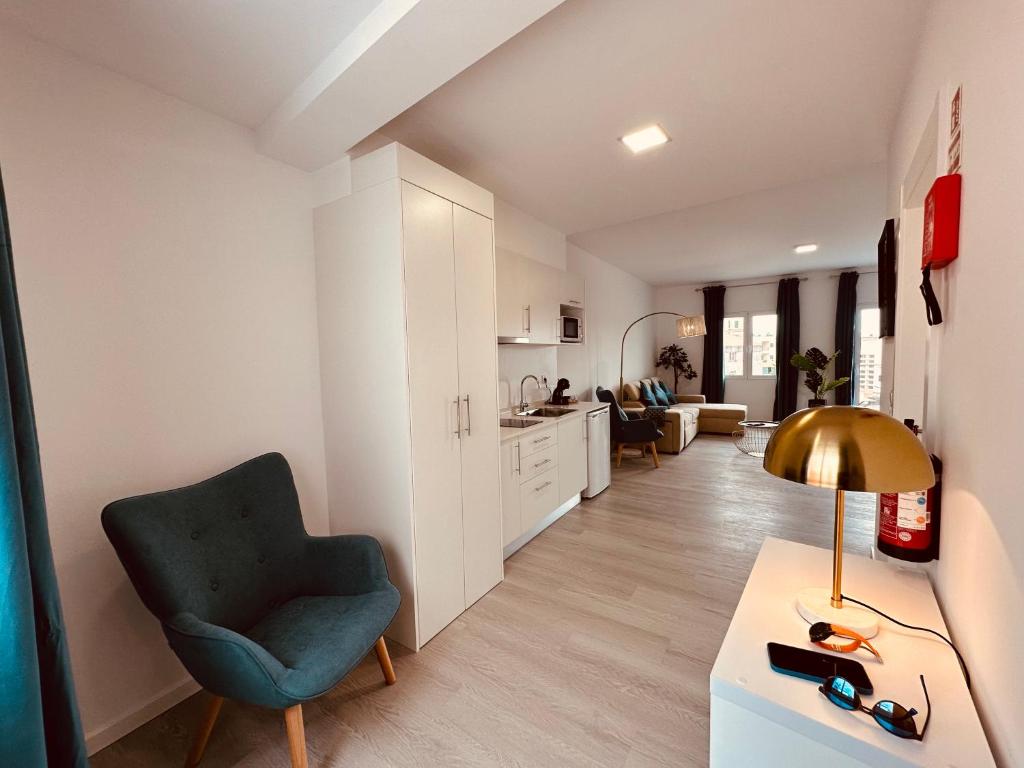 Kuchyň nebo kuchyňský kout v ubytování Living Funchal iNN