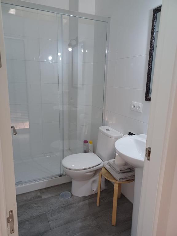 Kúpeľňa v ubytovaní Apartamento en el casco antiguo en plena Alameda