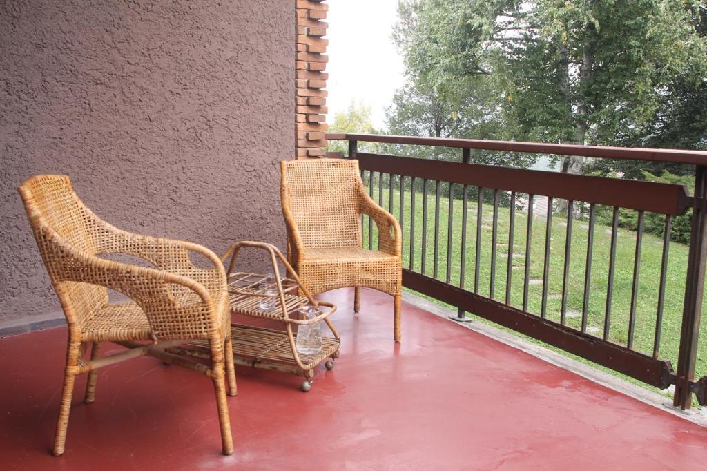 Balkón nebo terasa v ubytování Villa Inella