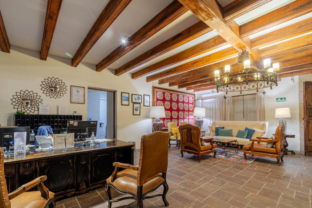 Posezení v ubytování Hotel Casa Primavera Boutique & Spa
