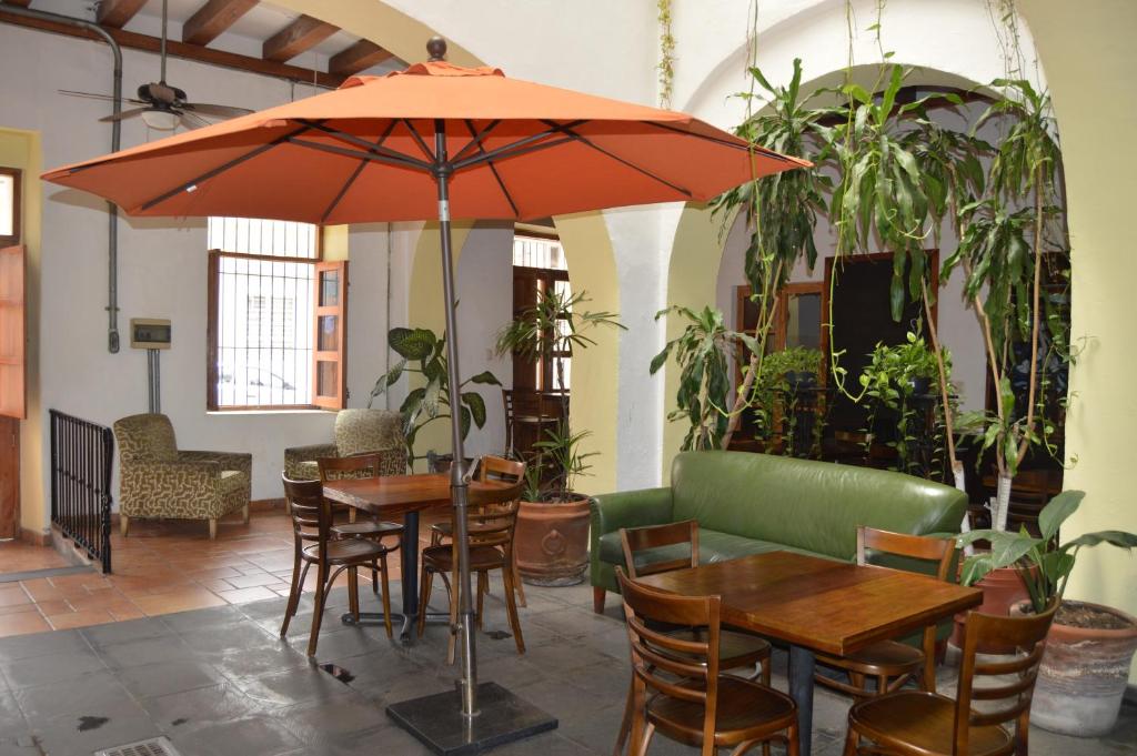 Posezení v ubytování Hotel Meson del Mar