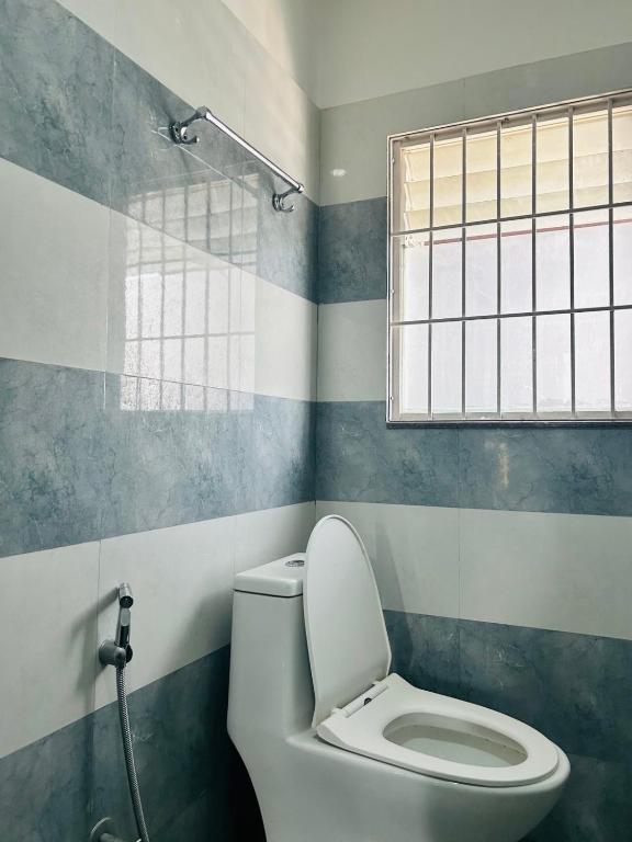 Koupelna v ubytování Hotel Balgopal