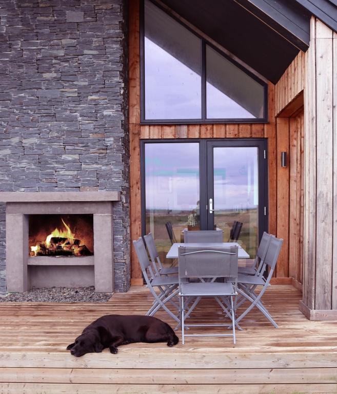Fotografie z fotogalerie ubytování Eco-Lodge with hottub sea view Charleton Estate v destinaci Elie