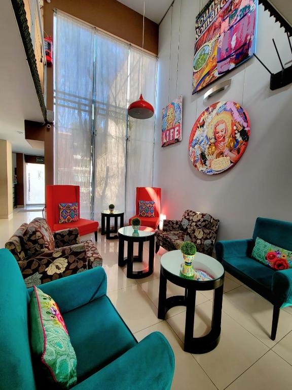 Posezení v ubytování 3B Barranco by Katari Hoteles
