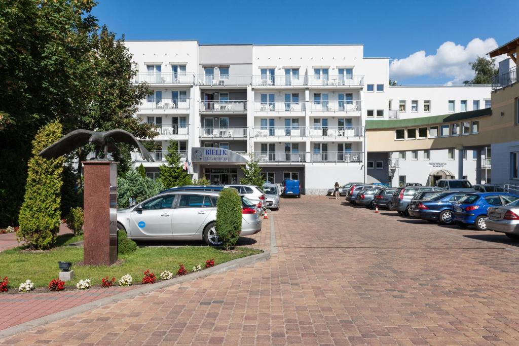 Budova, v ktorej sa apartmánový hotel nachádza