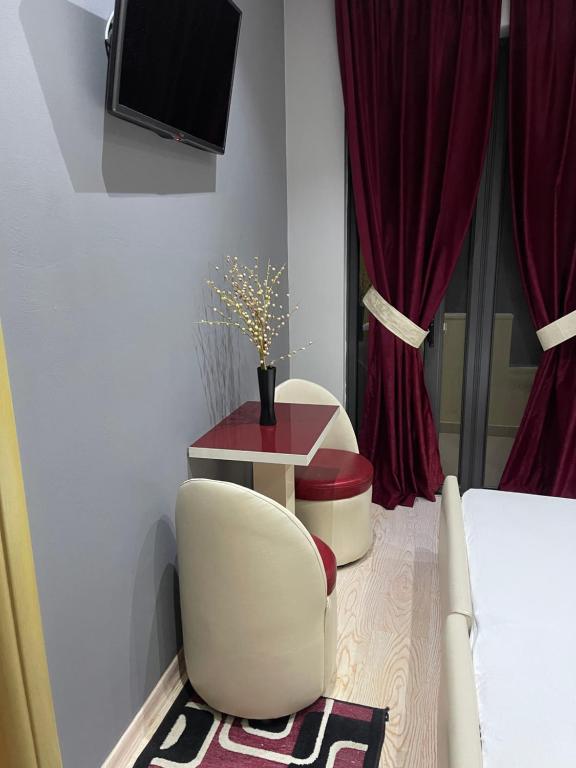 TV a/nebo společenská místnost v ubytování Hotel Selfo