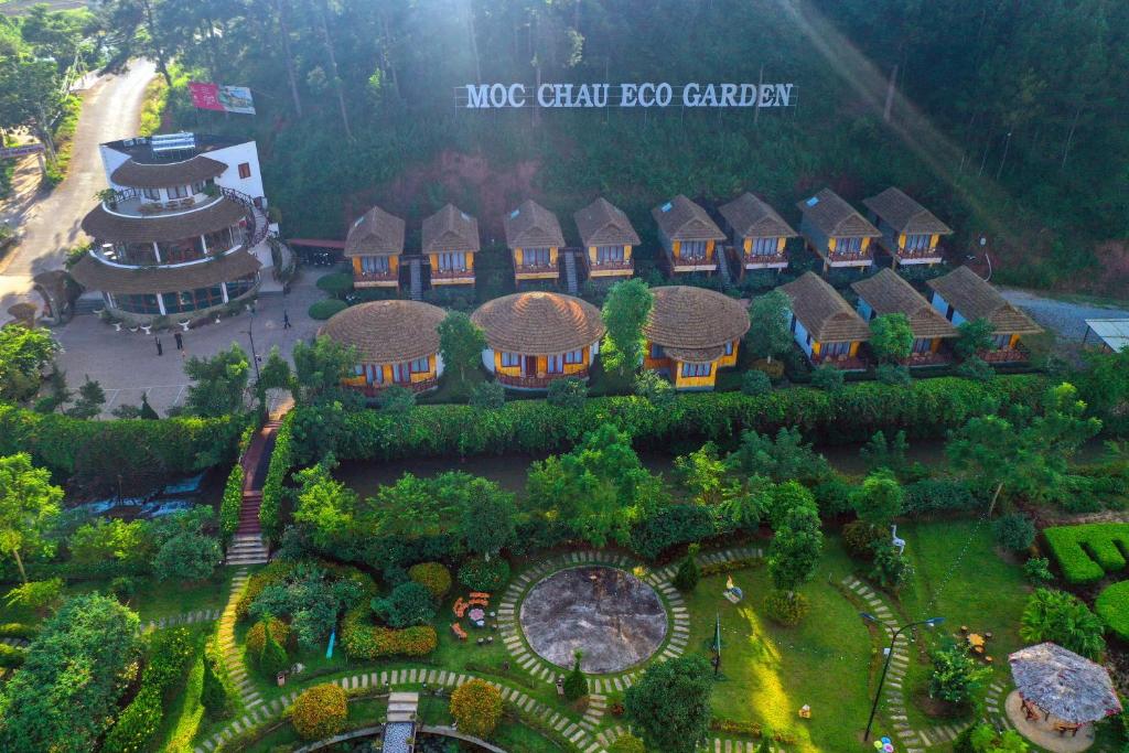 Κήπος έξω από το Mộc Châu Eco Garden Resort