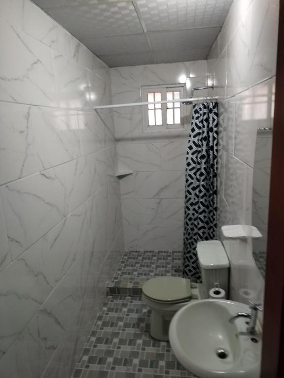 Koupelna v ubytování La Casa Buena Esperanza