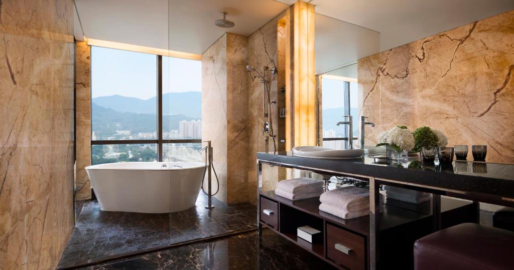 Koupelna v ubytování JW Marriott Hotel Shenzhen