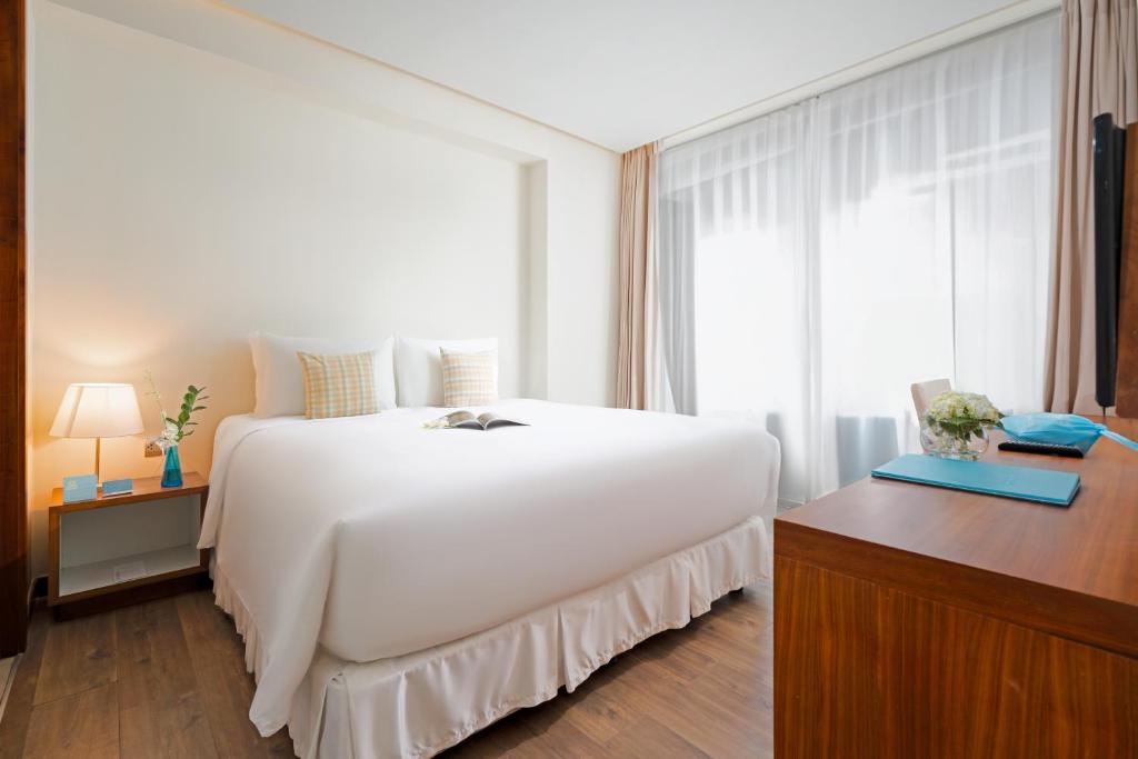 Suite 2 Phòng Ngủ Có Ban Công Nhìn Ra Thành Phố Dành Cho 2 Khách