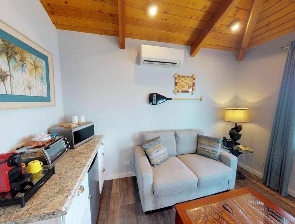 Posezení v ubytování Hotel Moloka'i