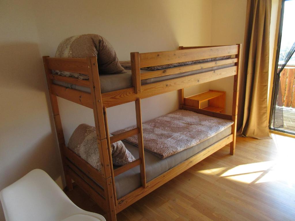 Postel nebo postele na pokoji v ubytování Geppingerhof